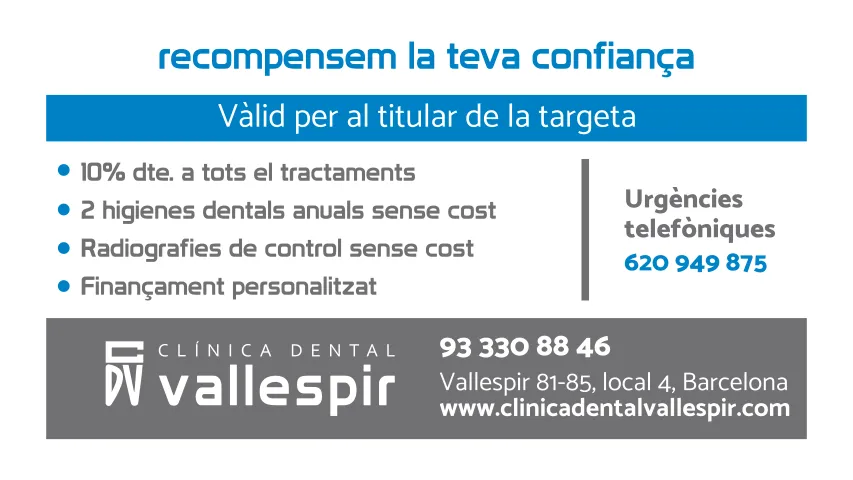 tarjeta dental Fidelización | Detrás